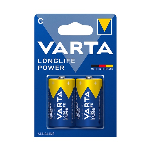 [40714] Батарейка VARTA High Energy (LL Power) Baby 1.5V - LR14/ C 2 шт. в блистере