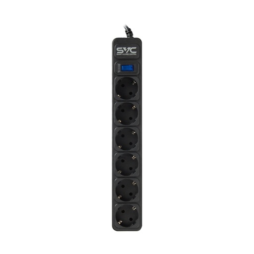 [43723] Сетевой фильтр SVC ZC6S-30M 3 м. 220 в.