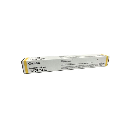 [63302] Тонер-картридж Canon TONER T07 YELLOW 3644C001AA