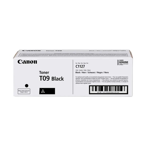 [72501] Тонер-картридж Canon TONER T09 BLACK 3020C006AA