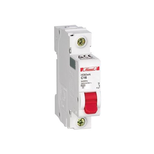 [78821] Автоматический выключатель Himel HDB3w 1Р 20А С 4,5кА