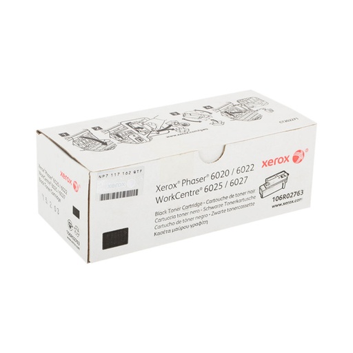 [36201] Тонер-картридж стандартной емкости, Xerox, 106R02763 (чёрный)