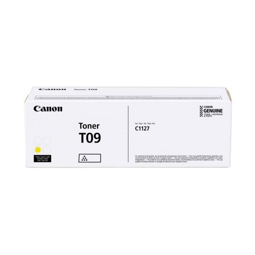 [72500] Тонер-картридж Canon TONER T09 YELLOW 3017C006AA