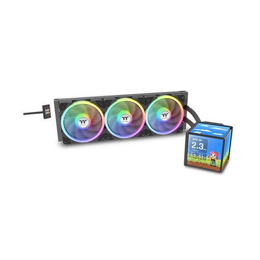 [84672] Кулер с водяным охлаждением Thermaltake MINECUBE 360 Ultra Black