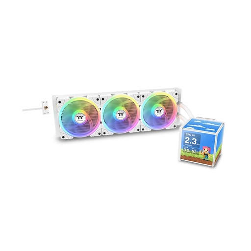 [84673] Кулер с водяным охлаждением Thermaltake MINECUBE 360 Ultra White