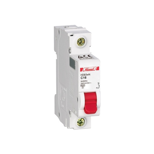 [78825] Автоматический выключатель Himel HDB3w 1Р 50А С 4,5кА