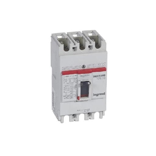 [64651] Автоматический выключатель Legrand 27039 3П 63A DRX125 10kA термомагнитный