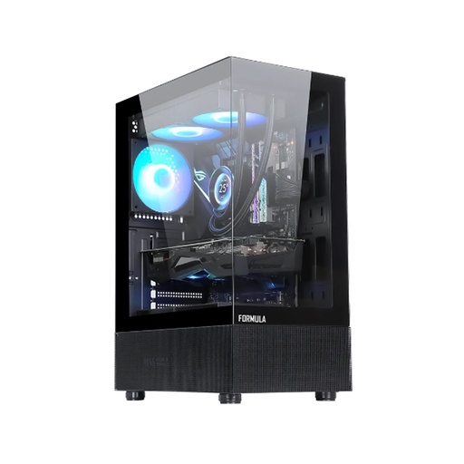 [59569] Компьютерный корпус Formula V Crystal Z1 Black без Б/П
