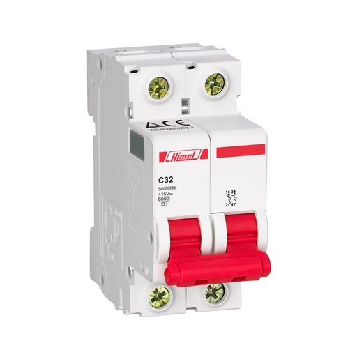 [81818] Автоматический выключатель Himel HDB3w 2Р 10А С 4,5кА