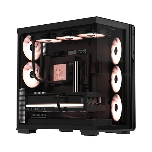[81966] Компьютерный корпус Formula V Crystal Z7 PA Black без Б/П