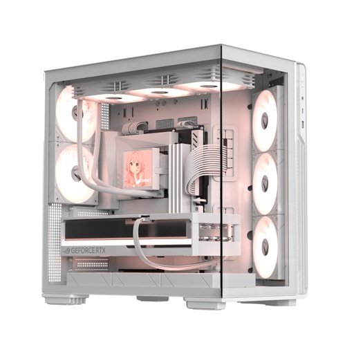 [81967] Компьютерный корпус Formula V Crystal Z7 PA White без Б/П