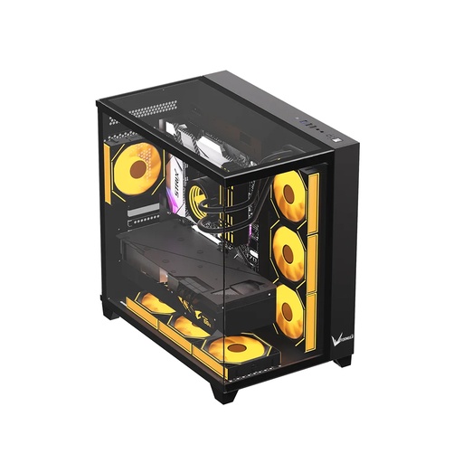 [62874] Компьютерный корпус Formula V Crystal Z9 Floe Black без Б/П
