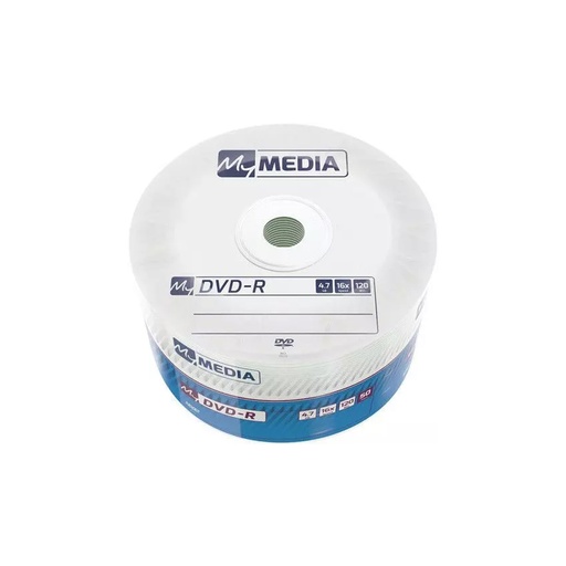 [61713] Диск DVD-R MyMedia (69202) 4.7GB 50штук Printable Незаписанный