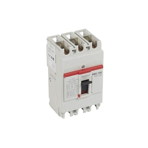 [64655] Автоматический выключатель Legrand 27220 3П 63A DRX125 20kA термомагнитный