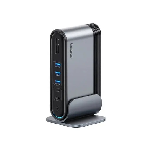 [84225] Док-станция Baseus UnionJoy 17-Port Triple Grey (B00532304811-00)