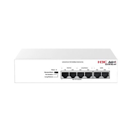 [88055] Коммутатор H3C Aolynk ES100-6G-HP