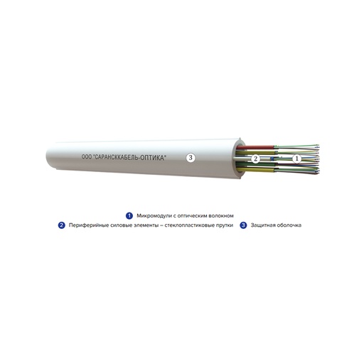 [86729] Кабель оптоволоконный ОКВнг(А)-HF-РМ-16*4(G.657A)
