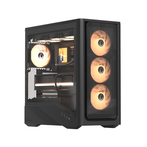[81576] Компьютерный корпус Formula V Air Power G9 DUO PA Black без Б/П