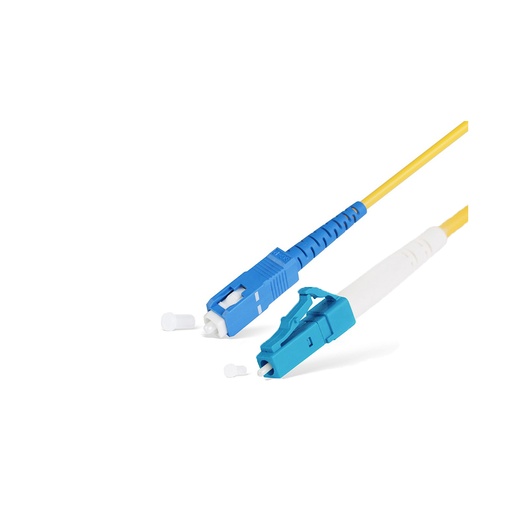 [4383] Патч Корд Оптоволоконный SС/UPC-LC/UPC SM 9/125 Simplex 3.0мм 1 м