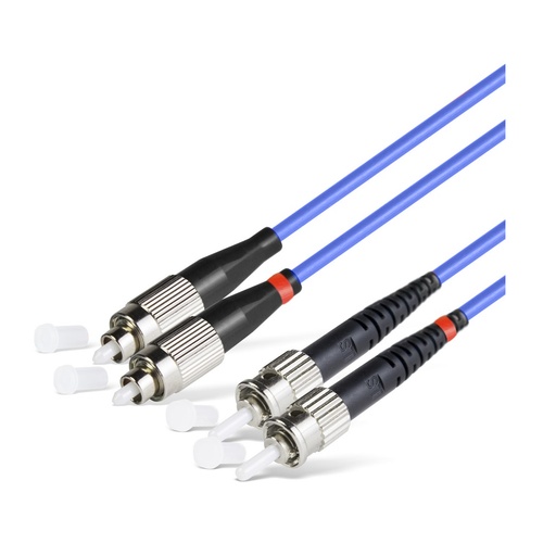 [16902] Патч Корд Оптоволоконный FC/UPC-ST/UPC MM OM4 50/125 Duplex 3.0мм 1 м