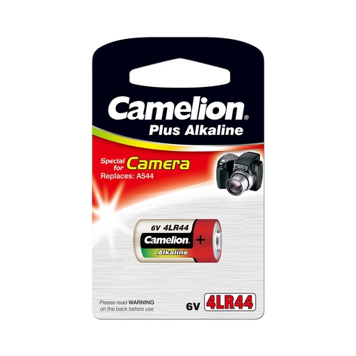 [25440] Батарейка CAMELION Photo Plus Alkaline 4LR44-BP1C