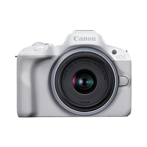 [61416] Цифровой фотоаппарат CANON EOS R50 + RF-S 18-45 mm IS STM White