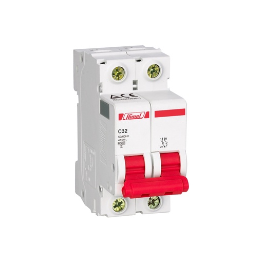 [78833] Автоматический выключатель Himel HDB3w 2Р 50А С 4,5кА