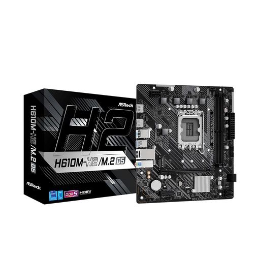 [62185] Материнская плата ASRock H610M-H2/M.2 D5