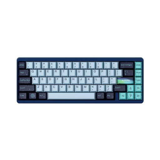[66792] Клавиатура Varmilo Aurora Muse 65 Gateron Varmilo Magnet White switch