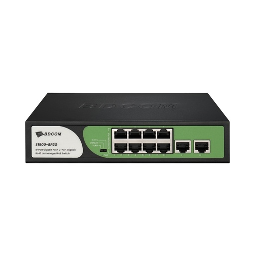 [58580] Коммутатор BDCOM S1500-8P2G