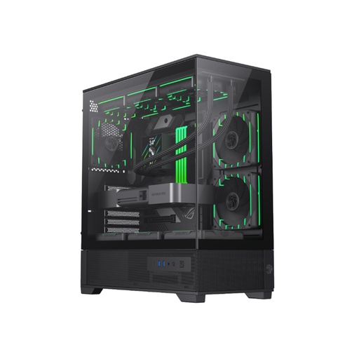 [83861] Компьютерный корпус Gamemax VISTA 2 AB Black без Б/П