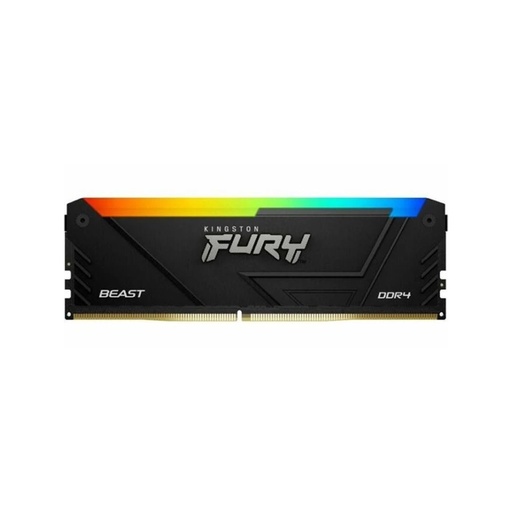 [81600] Модуль памяти Kingston FURY Beast RGB KF432C16BB12A/16WP DDR4 16GB 3200MHz