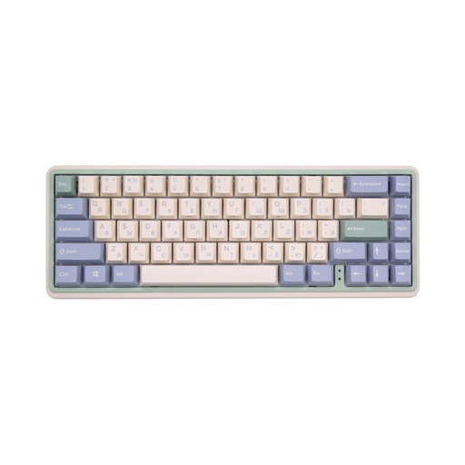 [62521] Клавиатура Varmilo Eucalyptus VXH67 Cherry Mx Silent Red