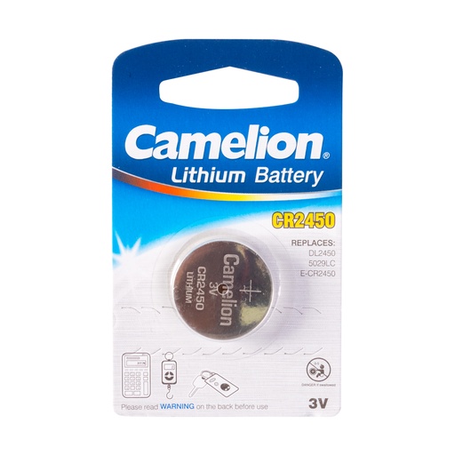 [22354] Батарейка CAMELION Lithium CR2450-BP1
