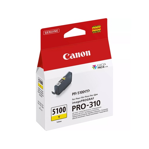 [77272] Чернильный картридж Canon PFI-5100 Yellow