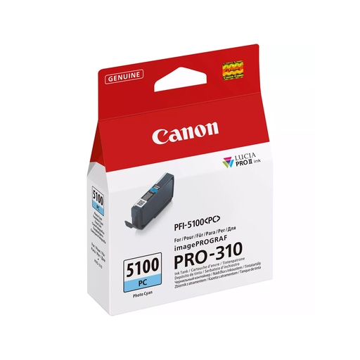[77273] Чернильный картридж Canon PFI-5100 Photo Cyan