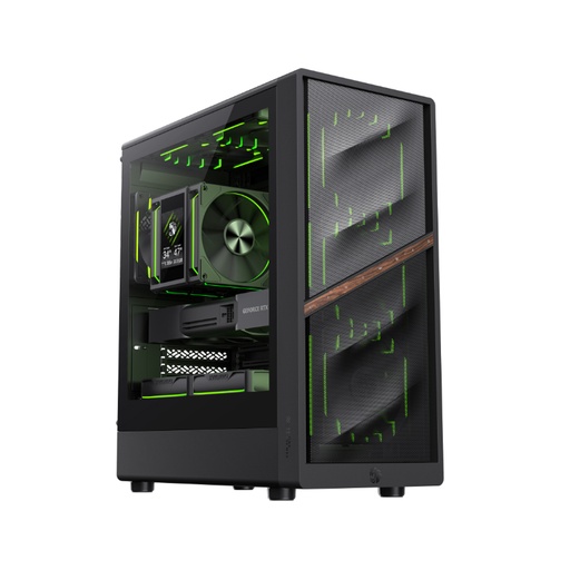 [83815] Компьютерный корпус Gamemax AERIS 330 MB Black без Б/П