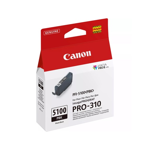 [77269] Чернильный картридж Canon PFI-5100 Photo Black