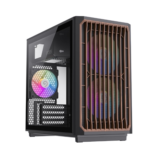 [83820] Компьютерный корпус Gamemax F35 BW Black без Б/П