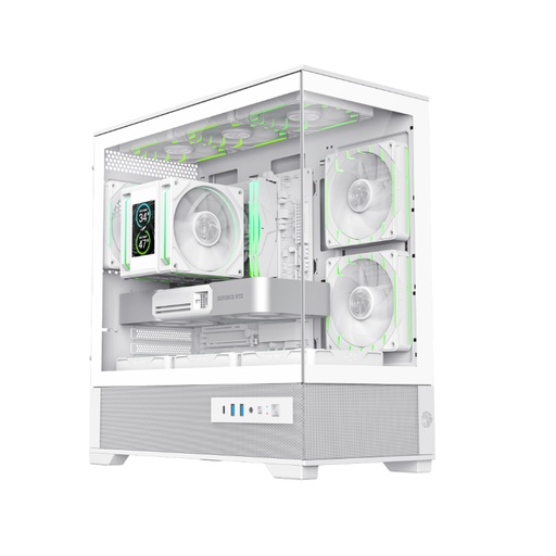 [83864] Компьютерный корпус Gamemax VISTA 2 MW White без Б/П