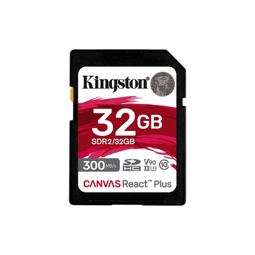 [75702] Карта памяти Kingston SDR2/32GB UHS-II U3 V90 32GB без адаптера