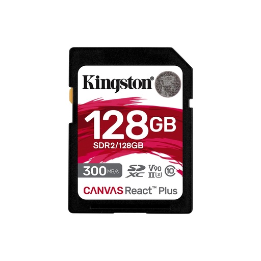 [75703] Карта памяти Kingston SDR2/128GB UHS-II U3 V90 128GB без адаптера