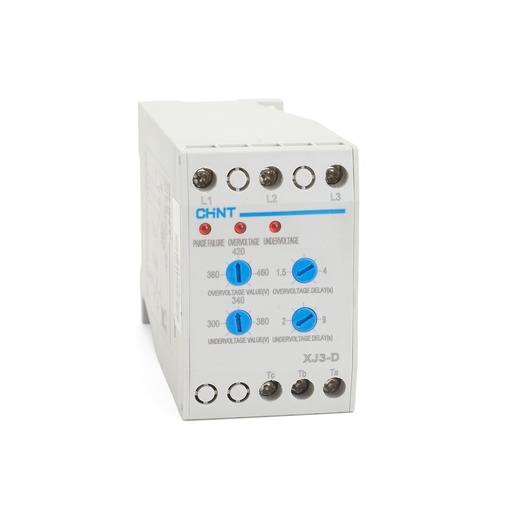 [64594] Реле контроля фаз CHINT XJ3-D AC 380V