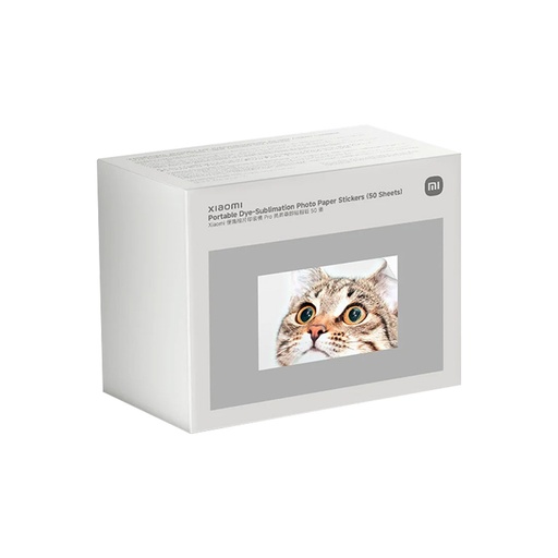 [82386] Фотобумага Xiaomi Portable Dye-Sublimation Photo Paper Stickers 50 Sheets
