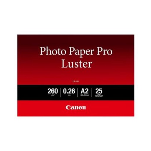[88401] Глянцевая фотобумага Canon LU-101 Pro Luster A2 25 шт.
