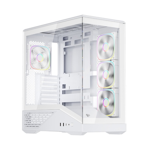 [82655] Компьютерный корпус 1STPLAYER FIREBASE GM7 White без Б/П