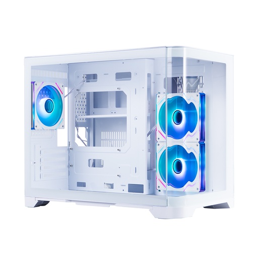 [81156] Компьютерный корпус 1STPLAYER UV6 WHITE без Б/П