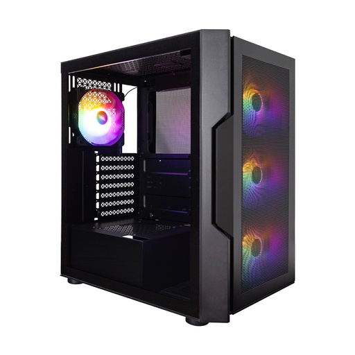 [81151] Компьютерный корпус 1STPLAYER T7-P BLACK без Б/П