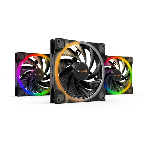[40609] Вентилятор для компьютерного корпуса Bequiet! Light Wings 120mm PWM high-speed ARGB Triple-Pack
