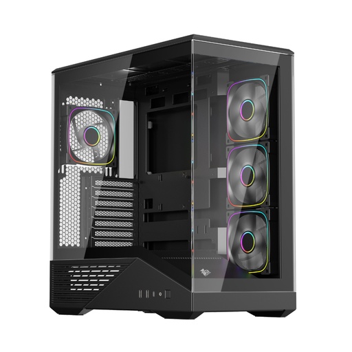 [82654] Компьютерный корпус 1STPLAYER FIREBASE GM7 Black без Б/П